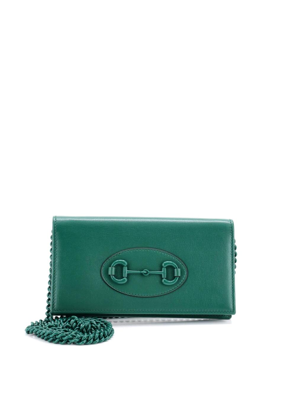 Gucci Horsebit Chain Wallet Leather #364819G97B